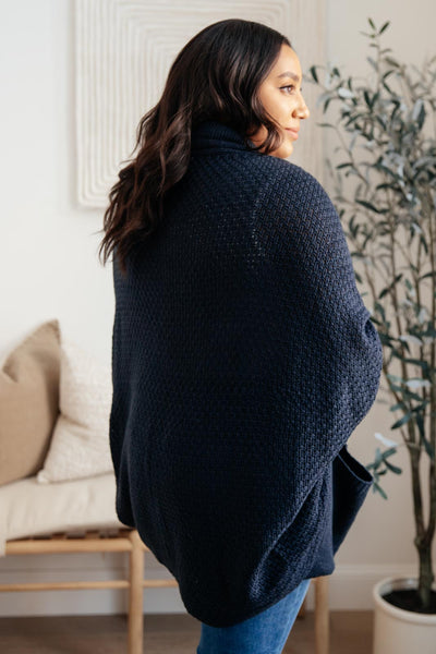 Not Your Grandmother's Cardigan in Navy