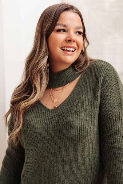 Olive Branch Sweater