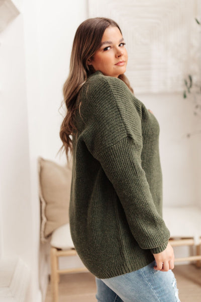 Olive Branch Sweater