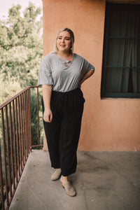 Parallel Universe Top In Dusty Blue