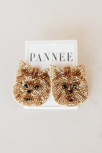 Party Puppy Statement Earrings
