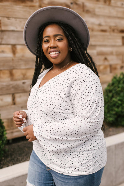 Penny Polka Dot Blouse