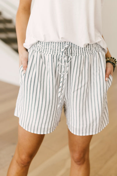 Pinstripe Perfection Shorts