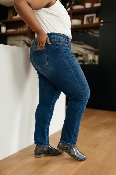 Plain And Perfect Medium Wash Jeans