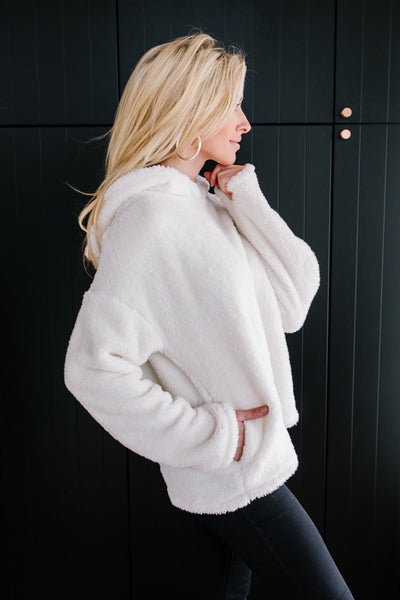 Polar Bear Pullover In Ivory