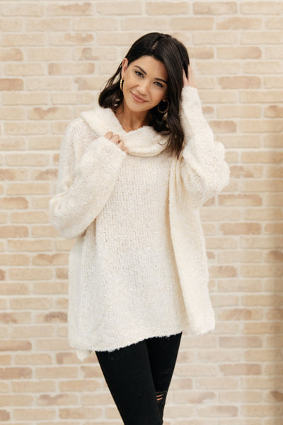 Popcorn And A Movie Sweater in Ivory