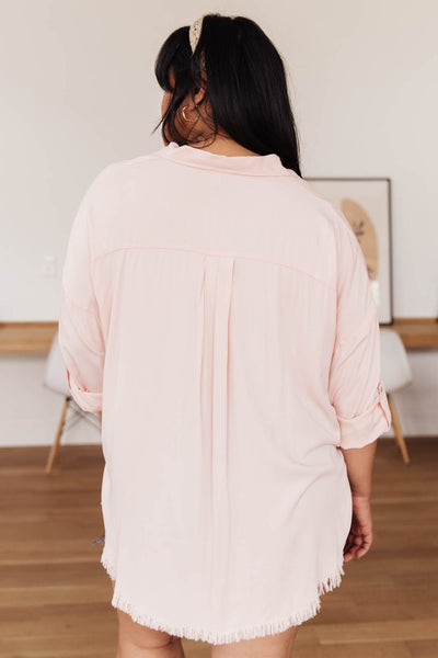 Riverside Button Up in Pink