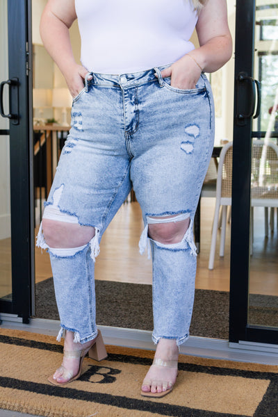 Rizzo Crop Straight Jeans