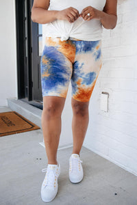 Rocks to Reef Tie dye Biker Short