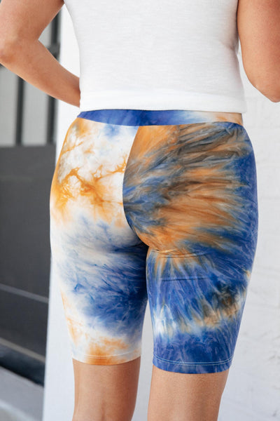 Rocks to Reef Tie dye Biker Short