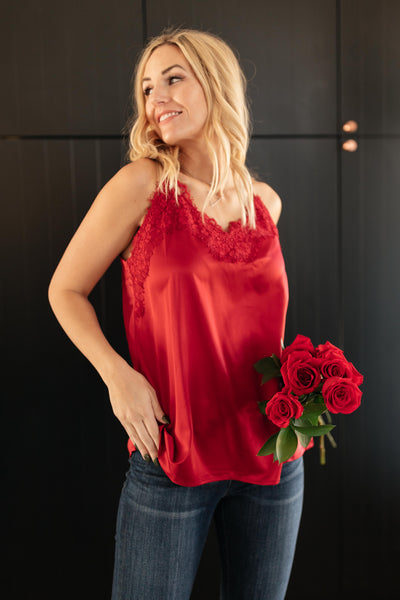 Roses and Satin Tank