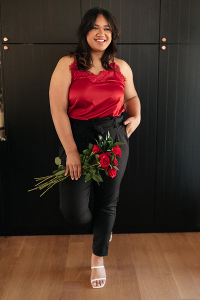 Roses and Satin Tank