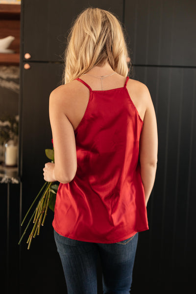 Roses and Satin Tank