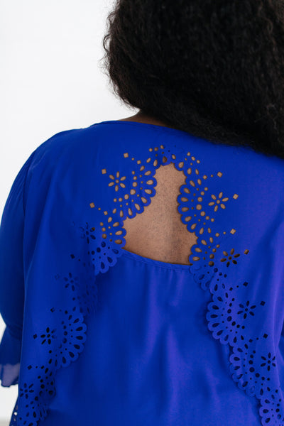 Royal Blue Dream Blouse