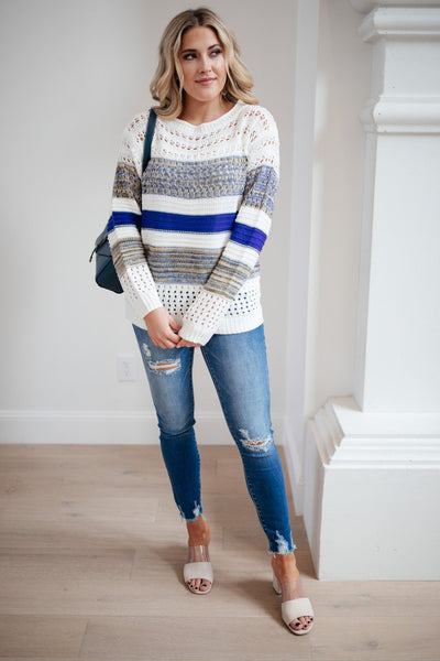 Royalty Striped Sweater