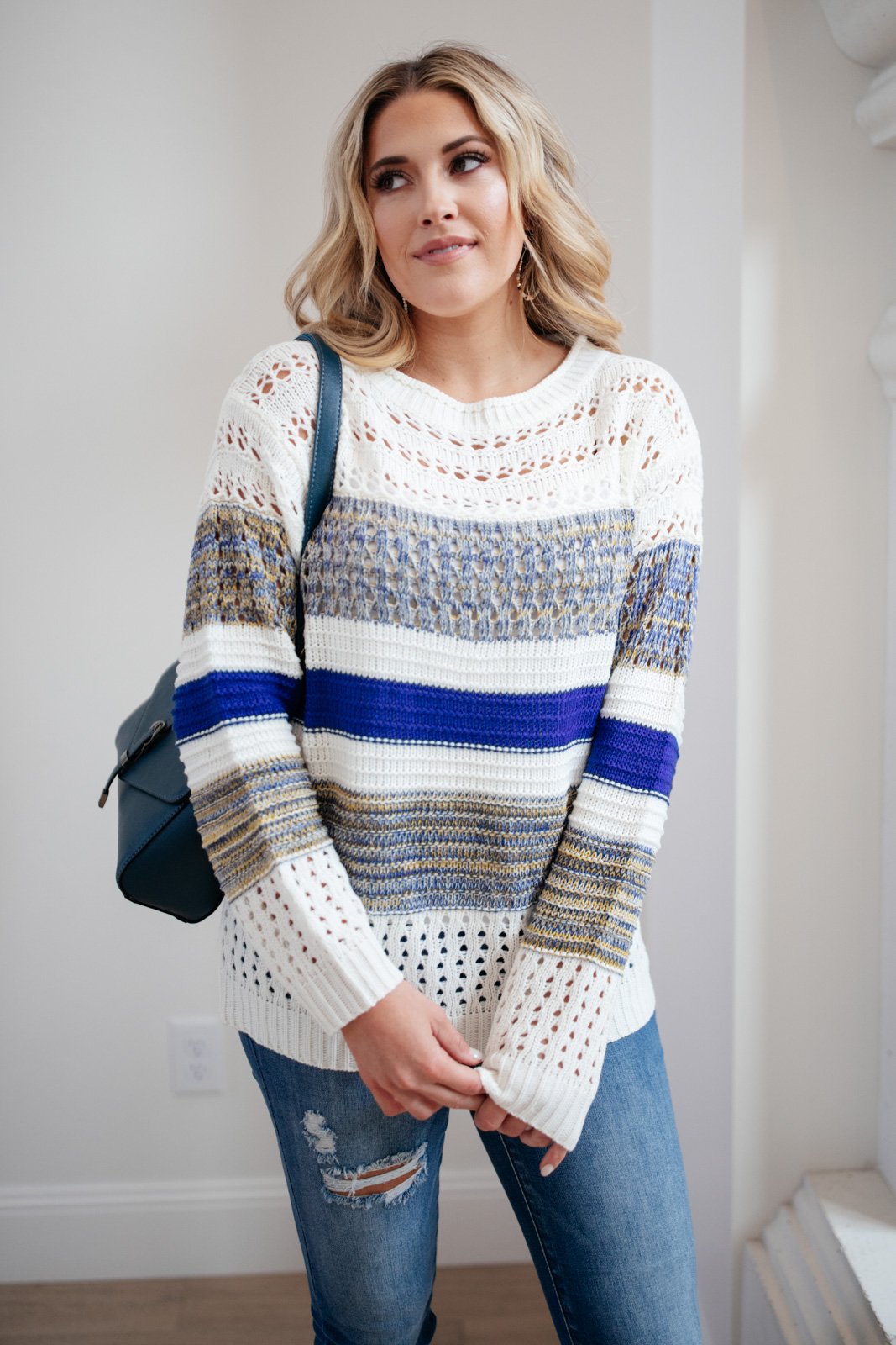 Royalty Striped Sweater