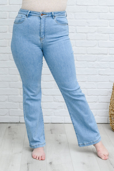 Rylee 90s High Rise Straight Leg Jeans