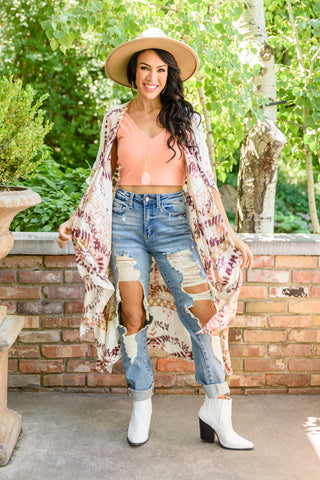 Sadie Vintage Straight Cut Destroy Jeans