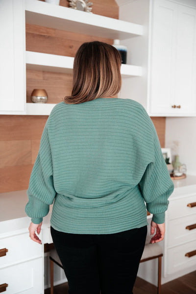 Say Anything Sweater in Sage