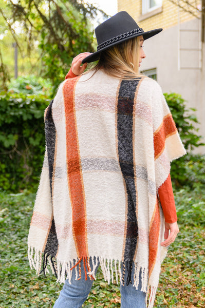 Seeking Serendipity Plaid Kimono
