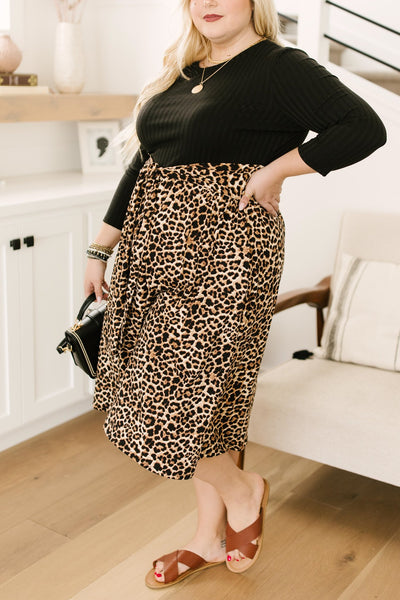 PREORDER: Shelby Animal Print Dress