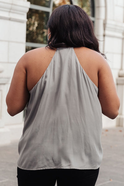 Shine Bright Tank in Silver