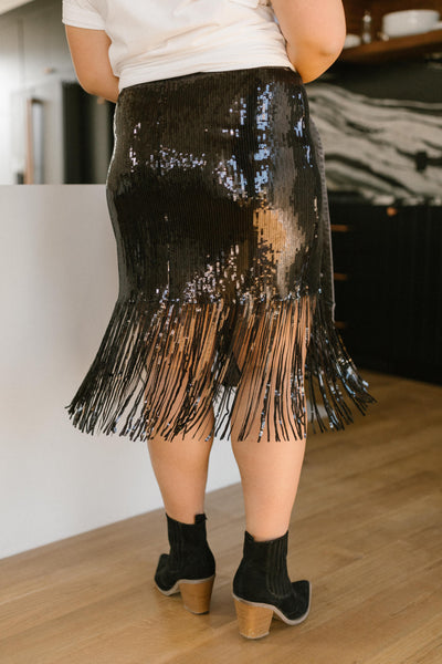 Sierra Sequin Skirt