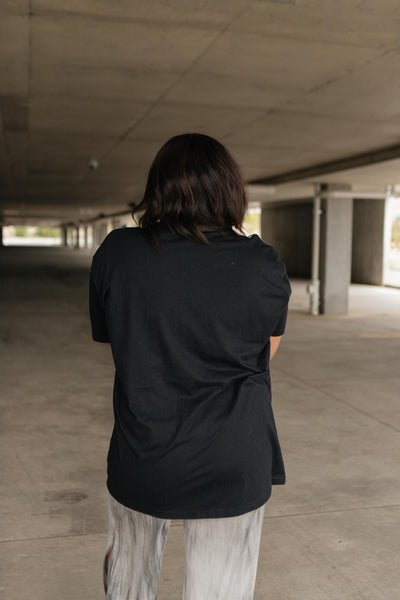 Skull Hand Embroidered Tee