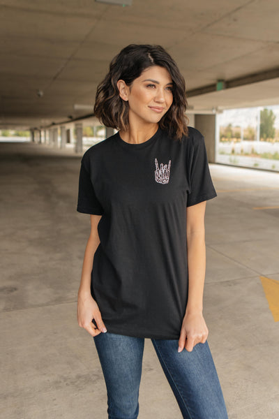 Skull Hand Embroidered Tee