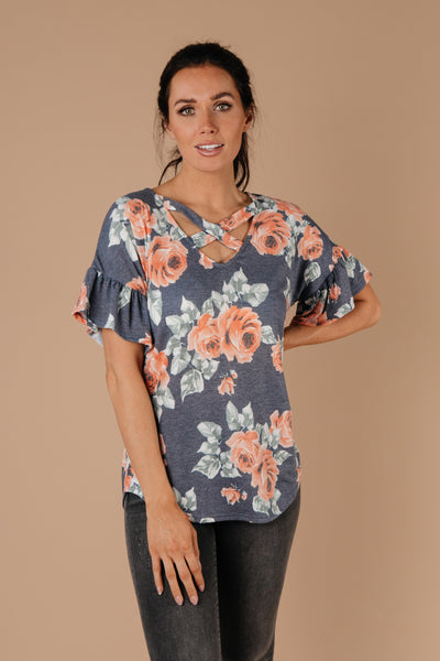 Southern Charm Floral Top