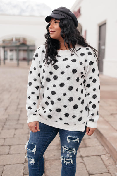 Spotted and Ready Sweater