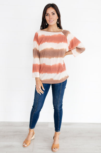 Spring Days Tie Dye Top