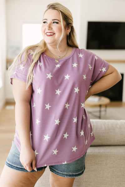 Star Of The Show Top In Lilac