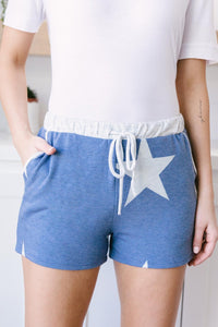 Star Player Shorts In Blue