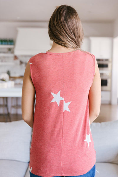 Star Player Top In Red