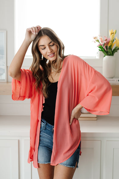 Strawberry Breeze Kimono