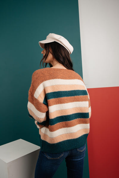 Striped Things And Winter Flings Sweater