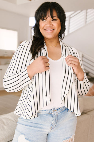 Summer Stripes Blazer