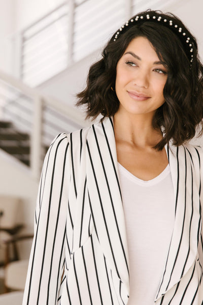 Summer Stripes Blazer