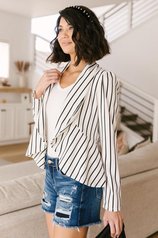 Summer Stripes Blazer