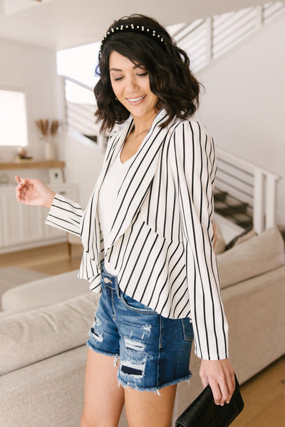 Summer Stripes Blazer