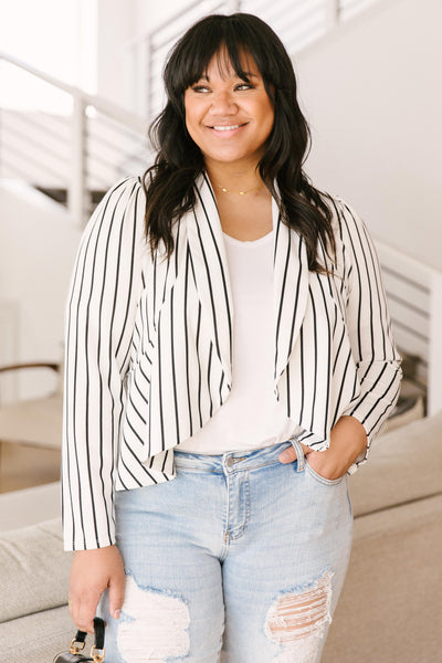 Summer Stripes Blazer