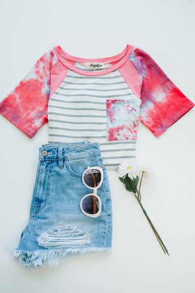 Summer Sun Raglan Top