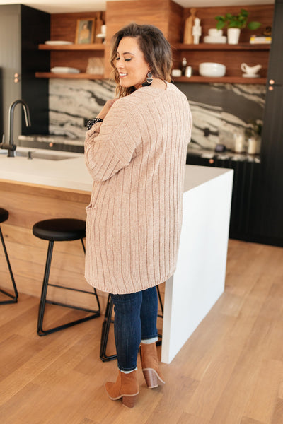 Sunday Morning Cardigan in Almond