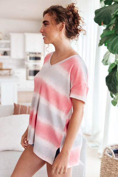 Sweet Pastels Top in Pink