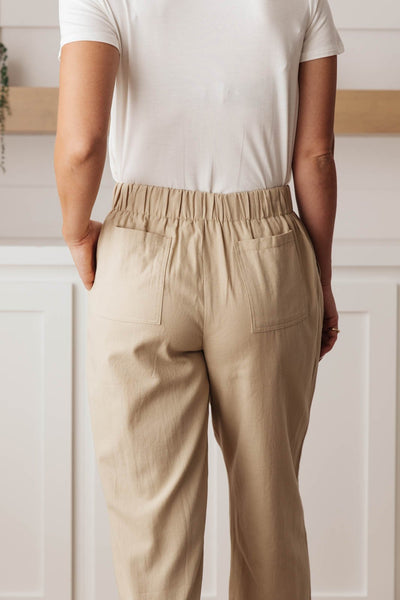 Transitions Cropped Pants In Sand