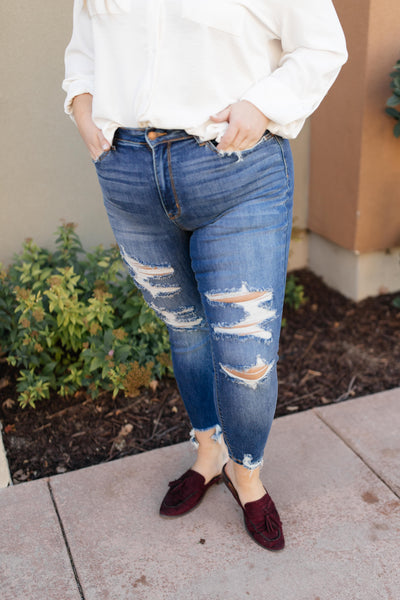 Tattered And Torn Jeans