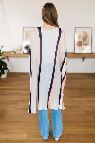 The Addison Striped Cardigan