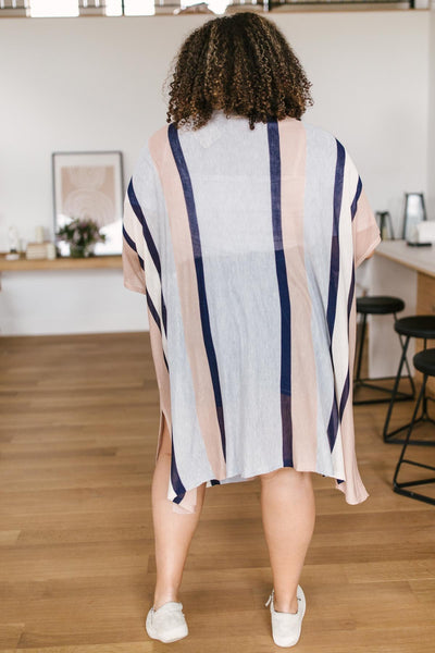 The Addison Striped Cardigan