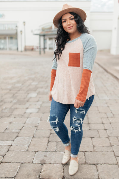 The Age Of Colorblock Top